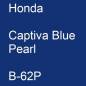 Preview: Honda, Captiva Blue Pearl, B-62P.